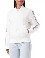 Kurtki damskie - Champion Legacy Outdoor W-Nylon Ripstop Bomber Kurtka damska, Off White, L - miniaturka - grafika 1