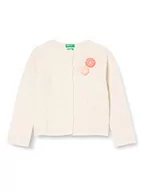Swetry damskie - United Colors of Benetton Dziewczęca koreańska koszulka M/L 1076g5008 kardigan sweter, jasnoróżowy 600, 4 lata - miniaturka - grafika 1