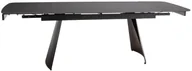 Stoły - Stół rozkładany 160240X90 BACARDI ceramiczny czarny Signal - miniaturka - grafika 1