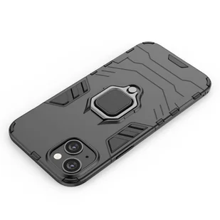 Ring Armor etui do iPhone 14 pancerny pokrowiec uchwyt magnetyczny ring czarne - Etui i futerały do telefonów - miniaturka - grafika 18