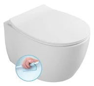 Miski WC - ISVEA - Miska wisząca WC biała SENTIMENTI rimless 36x51 cm bez deski 10AR02010SV - miniaturka - grafika 1