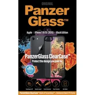 Etui i futerały do telefonów - PanzerGlass ClearCase iPhone 7/8/SE 2020 czarny/black - miniaturka - grafika 1
