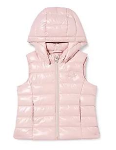 United Colors of Benetton Dziewczęca kamizelka 2eo0gj004 kurtka, pudrowy róż 1l8, 98 cm - Kurtki i płaszcze dla dziewczynek - miniaturka - grafika 1