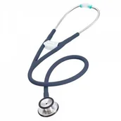 Urządzenia medyczne - Dr. Famulus Stetoskop DR510 light grey Stetoskop następnej generacji - podwójne światło przewodu głowica internistyczna. - miniaturka - grafika 1