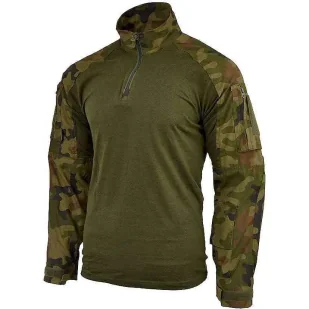 Texar - Bluza Combat Shirt PL Camo 3XL - Odzież taktyczna i umundurowanie - miniaturka - grafika 1