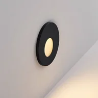 Oprawy, klosze i abażury - Lampa do zabudowy LED Molto Luce Wall 68R RD, aluminium, czarny, CCT - miniaturka - grafika 1