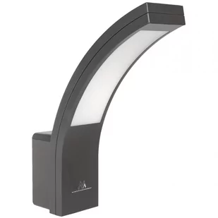 Maclean Lampa elewacyjna LED MCE343 GR 800lm 10W IP54 Energy kolor szary, kolor barwowy naturalny biały (4000K) - Lampy pozostałe - miniaturka - grafika 1