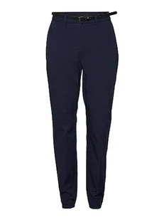 VERO MODA Vmflashino Mr Regular spodnie chinosy damskie, granatowy blezer, (M) W / 30L - Spodnie damskie - miniaturka - grafika 1