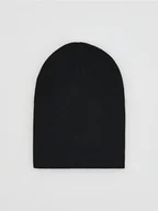 Czapki damskie - Reserved - Czapka z wiskozą - czarny - miniaturka - grafika 1