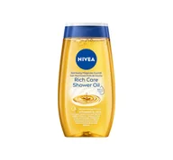 Olejki do ciała i włosów - Nivea Pielęgnujący olejek pod prysznic skóra sucha 200 ml - miniaturka - grafika 1