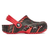 Buty dla dziewczynek - Klapki basenowe Crocs BAYA SEASONAL PRINTED CG K 209728-8C1 - miniaturka - grafika 1