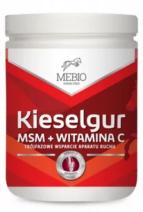 St Hippolyt MEBIO Kieselgur MSM+WITAMINA C 1 kg - Akcesoria jeździeckie - miniaturka - grafika 1