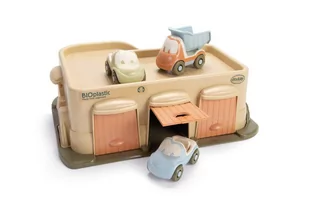 BIO garaż z 3 autami i kartonowe zabawki - Zabawy w naśladowanie dorosłych - miniaturka - grafika 1