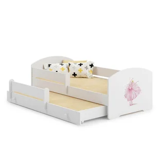 Łóżko podwójne LUK 160x80 Księżniczka w koronie - Łóżka dla dzieci i młodzieży - miniaturka - grafika 1