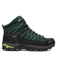Buty trekkingowe męskie - Trekkingi CMP Rigel Mid WP 3Q12947 Zielony - miniaturka - grafika 1