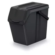 Kosze na śmieci - Prosperplast Keden kosz na śmieci sortibox - czarny recykling 25 l - miniaturka - grafika 1