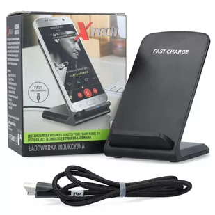 XTECH Ładowarka indukcyjna Qi Ładowarka bezprzewodowa - Ładowarki do telefonów - miniaturka - grafika 1