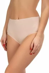 Beżowe figi LAMA Midi L-400MD-06 3XL-4XL 2-pak - Majtki damskie - miniaturka - grafika 1