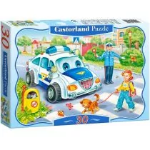 Castorland Puzzle 30 Droga do szkoły CASTOR - Puzzle - miniaturka - grafika 1