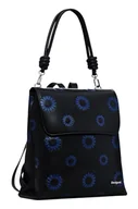 Torebki damskie - Desigual Women's Accessories PU plecak mini, czarny, jeden rozmiar - miniaturka - grafika 1