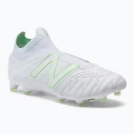 Piłka nożna - Buty piłkarskie męskie New Balance Tekela V3+ Pro Leather FG white - miniaturka - grafika 1