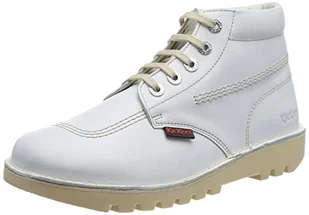 Kickers Hi, botki damskie, biały, 38 EU - Botki damskie - miniaturka - grafika 1