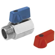Zawory i kraniki - Ferro Zawór kulowy wodny 1/2&quot; mini gw/gw KR2 - miniaturka - grafika 1