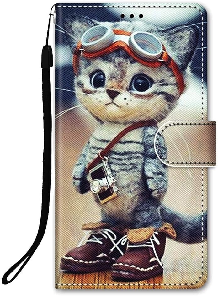 DiaryTown Etui do Samsung Galaxy A55 5G Portfel z Klapką Kot
