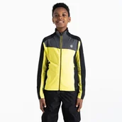 Bluzy dla chłopców - Dare 2b Dziecięca bluza z suwakiem Emergent Żółto-czarny, Rozmiar: 116 cm - miniaturka - grafika 1