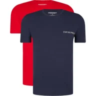 Koszulki męskie - Emporio Armani T-shirt 2-pack | Regular Fit | stretch - miniaturka - grafika 1