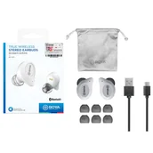 Słuchawki - BOYA BY-AP1 White - miniaturka - grafika 1