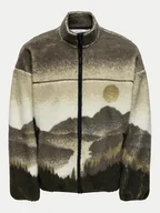 Bluzy męskie - Only & Sons Polar Blaze 22031470 Brązowy Regular Fit - miniaturka - grafika 1