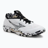 Buty sportowe męskie - Buty do piłki ręcznej Mizuno Wave Stealth 6 white/black/ge gold WYSYŁKA W 24H 30 DNI NA ZWROT - miniaturka - grafika 1