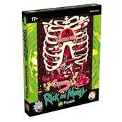 Puzzle - Winning Moves Puzzle Rick and Morty Anatomy Park 1000 elementów GXP-790782 - miniaturka - grafika 1
