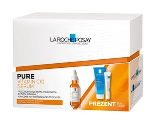 La Roche-Posay promocyjny zestaw - Pure Vitamin C10 serum do twarzy z witaminą C 30 ml + miniprodukty - Zestawy kosmetyków damskich - miniaturka - grafika 3
