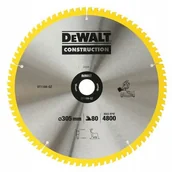 Tarcze do pił - Dewalt DeWALT ostrze do piły tarczowej stationär 305 X 30 X 2.41 80 WZ, 7 stopni, dt1184 budowlane QZ DT1184-QZ - miniaturka - grafika 1