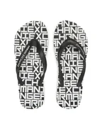 Klapki i japonki męskie - Armani Exchange Japonki XUQ002 XV676 N814 Czarny - miniaturka - grafika 1