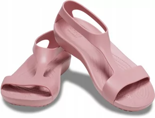 Sandały Damskie Czarne Crocs Serena Sandal 41-42 - Sandały damskie - miniaturka - grafika 1