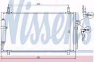 Chłodnice - NISSENS CHŁODNICA KLIMATYZACJI 94935 NISSAN 350Z 03 94935 - miniaturka - grafika 1