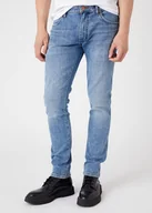 Spodnie męskie - Wrangler Larston Męskie Spodnie Jeansowe Light Indigo W18S59X4E-W31 L32 - miniaturka - grafika 1