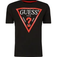 Koszulki dla chłopców - Guess T-shirt | Regular Fit - miniaturka - grafika 1