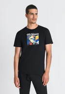 Koszulki męskie - T-Shirt Męski Antony Morato Slim Fit Czarny-Xxl - miniaturka - grafika 1