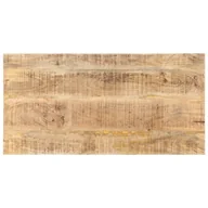 Blaty meblowe i parapety okienne - vidaXL Blat stołu, lite drewno mango, 25-27 mm, 140x60 cm vidaXL - miniaturka - grafika 1
