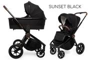 Wózki dziecięce - MUUVO QUICK SE 2 2w1 Sunset Black - miniaturka - grafika 1