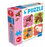 Puzzle - Granna Puzzle z Jamnikiem 4 puzle 4 elementy 5_799633 - miniaturka - grafika 1