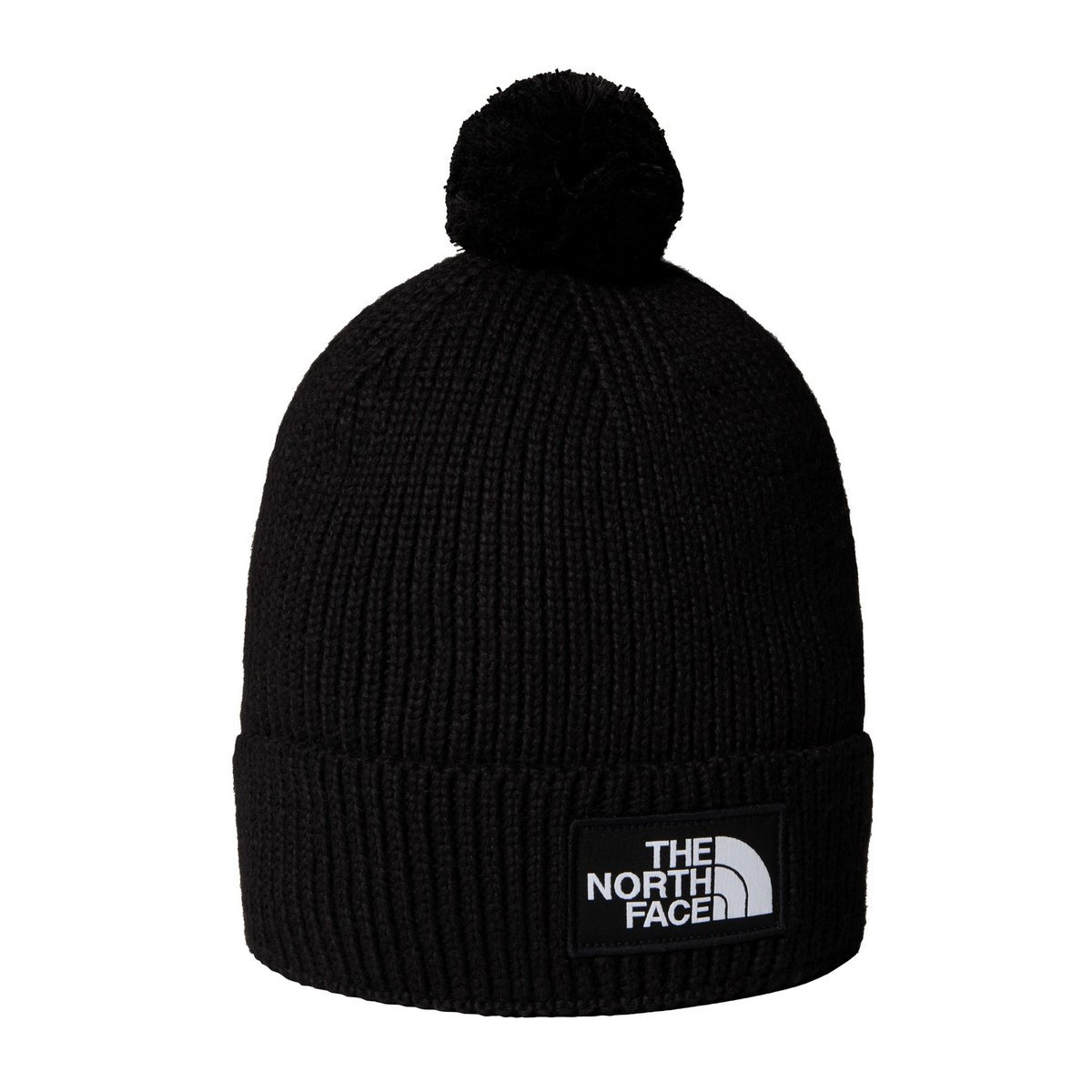 Czapka zimowa unisex The North Face LOGO BOX POM czarna NF0A8CHFJK3