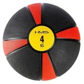 Piłki do ćwiczeń - HMS Piłka do ćwiczeń lekarska NK04 4 kg 17-41-034 - miniaturka - grafika 1