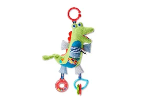 Fisher Price Aktywizujący Krokodylek DYF89 - Zawieszki dla dzieci i niemowląt - miniaturka - grafika 9