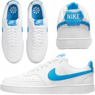 Sneakersy męskie - Nike Buty Męskie Sportowe Court Vision Low DH2987-105 Sneakersy Białe 45 - miniaturka - grafika 1