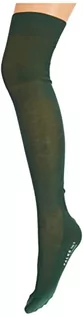 Skarpetki męskie - FALKE Męskie skarpety No. 9 Pure Fil d'Écosse bawełniane długie gładkie 1 para skarpetek, zielone (Seaweed 7297), 10-11, Zielony (wodorost 7297) - grafika 1